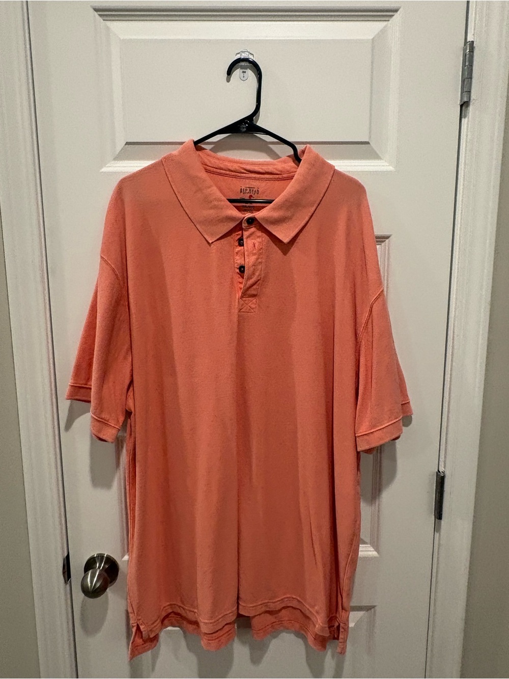 RedHead Men's Polo Shirt in Coral